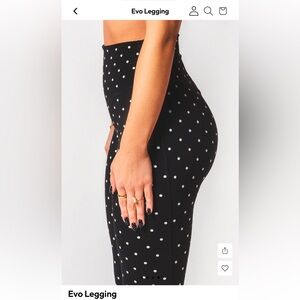 HALLE X ACTA sold out polka dot leggings